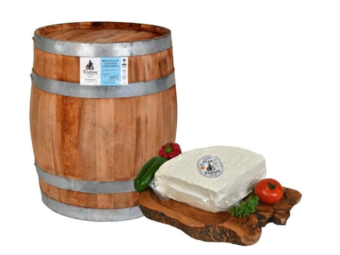 Φέτα Π.Ο.Π. σε Ξύλινο Βαρέλι 60 κλ.